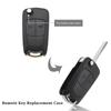 2 Buttons Car Flip Key Cover Fob Case Shell for Vauxhall/Opel Astra H 2004 2005 2006 2007 2008 2009 Corsa D Signium Vectra C