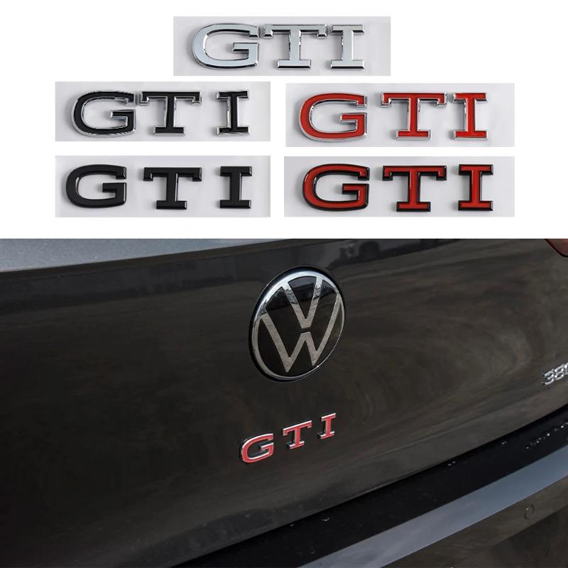 3D Car Emblem Rear Trunk Body Badge Sticker Accessories For Volkswagen GTI Golf Polo Passat Mk6 MK7 RLine Magotan Tiguan J LXY9