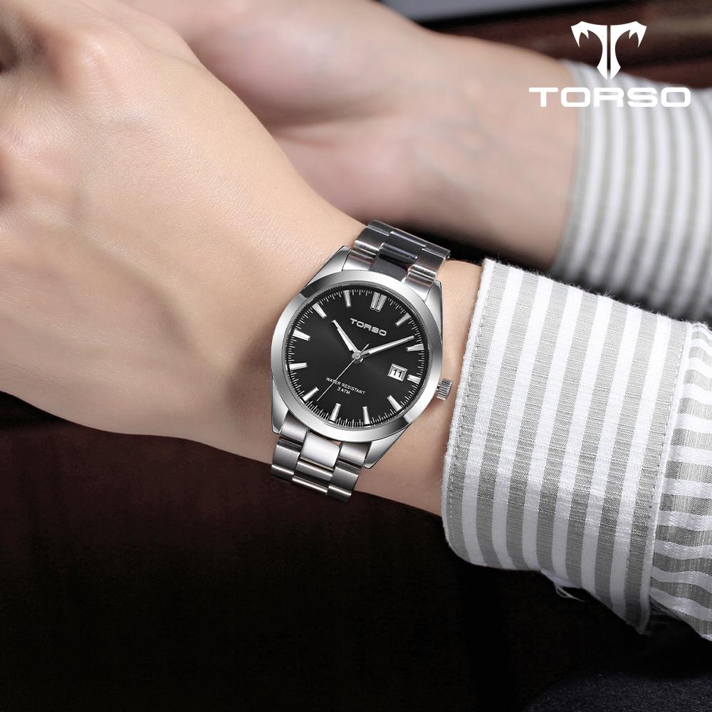 Toleuso T105M-Sbs Midas Calendar Metal Watch