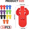 Easy Tab Opener and Drink Protector Set, Soda Can Opener Complete Cover Beverage Barricade Pop Can Lids Leakproof Protector for Covers Parties BBQ