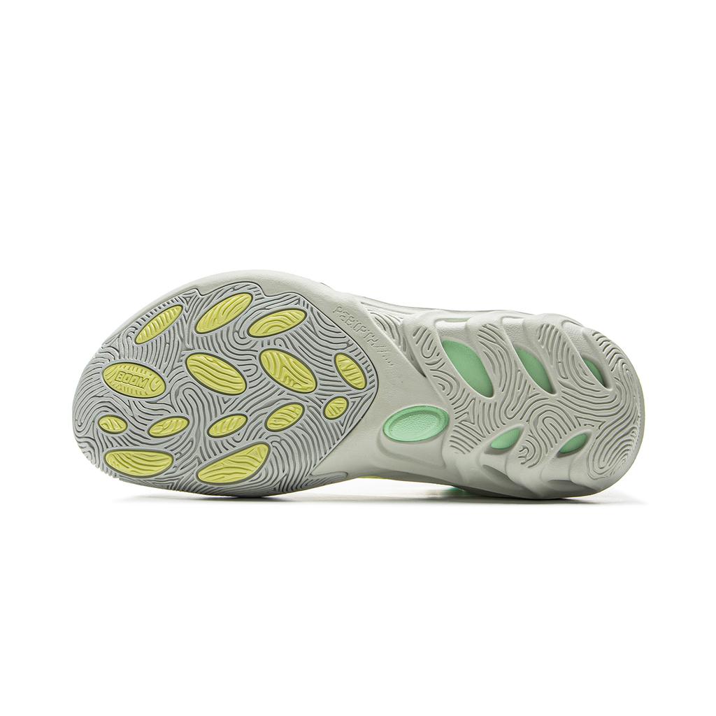 Li Ning XinSheng Cushioning Slip Resistant Abrasion Resistant Lightweight Rebound Mid top Basketball Shoes Men's Green ABAV027-6
