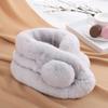 Women Cute Fashion Vintage Soft Cozy Stay Warm Thermal Furry  Winter Party Travel Skiing Scarf