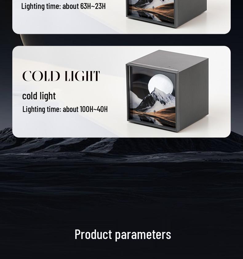 Moonlight Treasure Box Night Light – Eye-Caring Bedside Ornament for Cozy Atmosphere