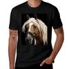 The Palomino Horse Portrait Painting Tshirt Casual All Match Tee Shirt For Unisex