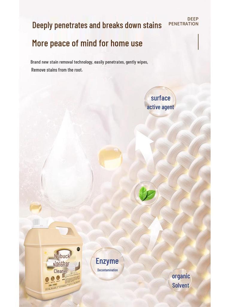 Velvet & Fabric Sofa and Chair Cleaner for Cushions & Frosted Leather