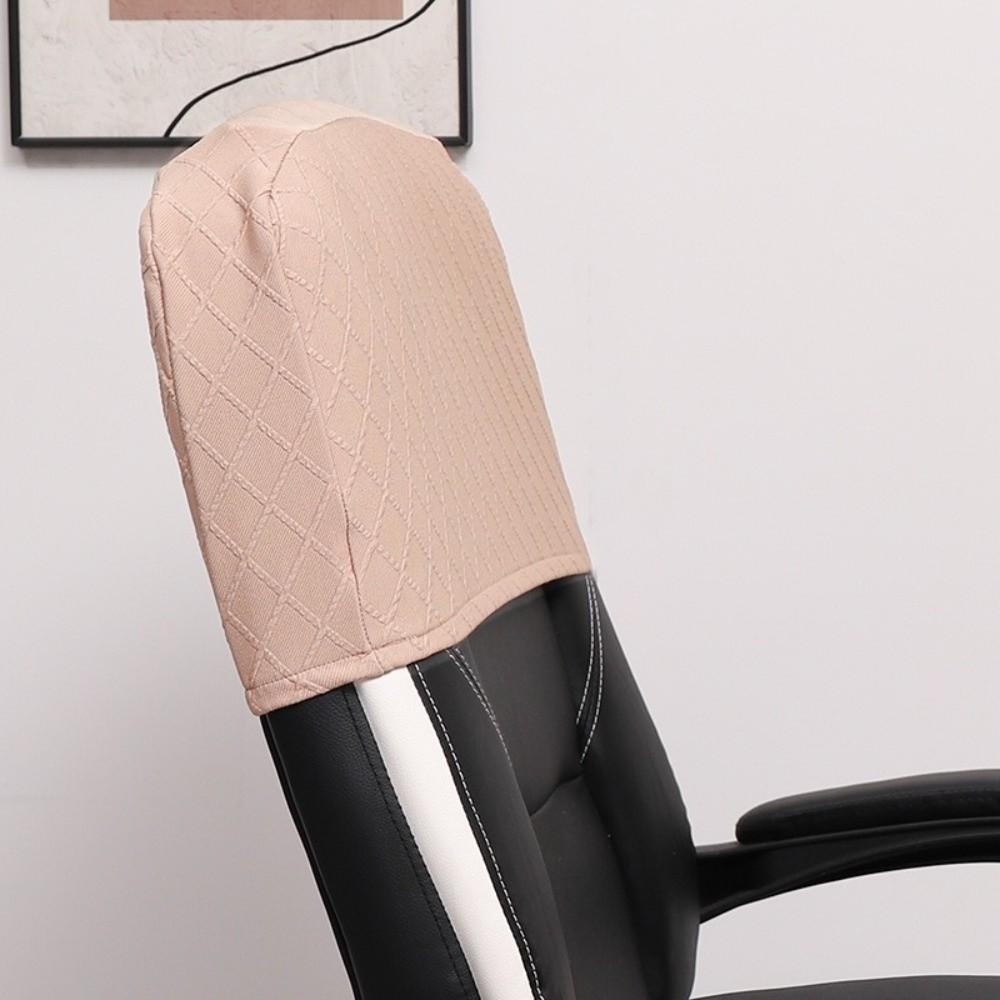 Elastic Office Chair Backrest Cover Solid Color Chair Back Covers Chair Head Cover Office Chair