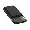 (Schwarz) Kompatibel für iPhone 16 Lade-Rückseite 7000mAh Powerbank Telefon-Backup-Akku-Pack