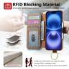 Wrist Strap Wallet Card Slot Holder Flip Leather Phone Case for IPhone 17 Air 16E 16 15 14 13 12 Pro Max Plus Protective Cover