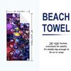 Valorant Print Beach Towel, Large Soft Quick Dry Towel for Beach Camping Swimming