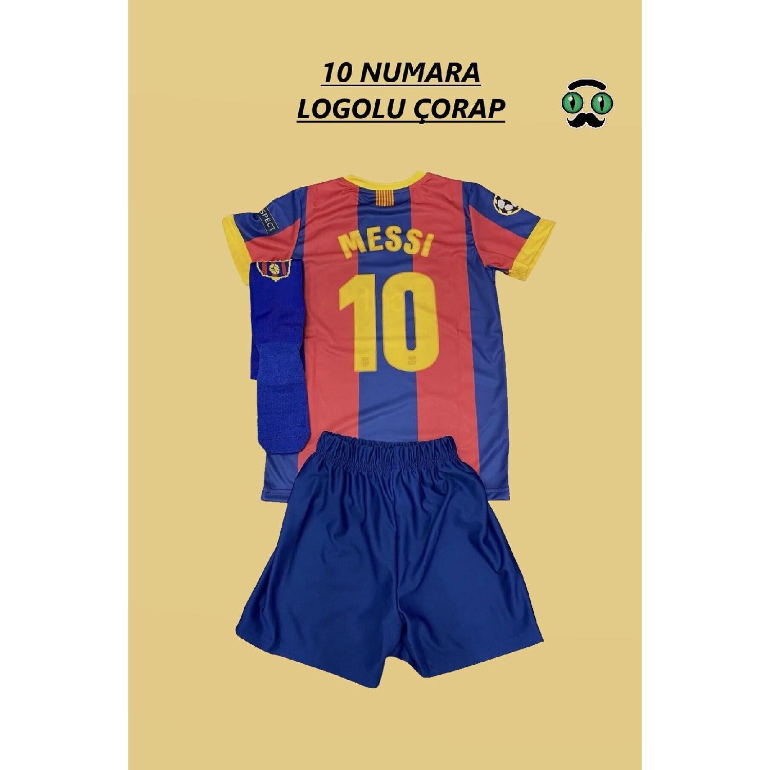 

Детские носки с логотипом Messi, футбольное джерси Барселоны, детское