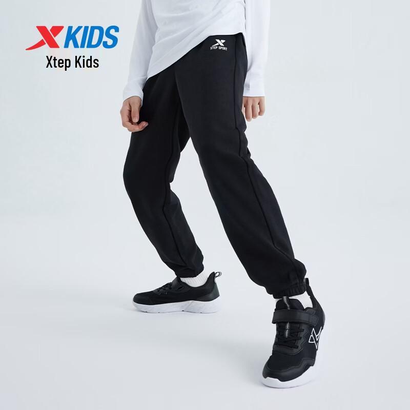 Xtep Youth Unisex Skin-Friendly Knitted Sports Jogger Pants