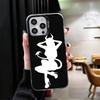 Devil Girl Silhouette Cool Shockproof Phone Case for iPhone 17 Air 16 16E 15 Pro Max 14 Plus 13 Mini 12 Back Cover Anti Fall Fun