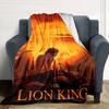 1pc lion king Blanket Lightweight Flannel Throw for Sofa Bed Travel Camping Livingroom Office Couch Chair 1107KK