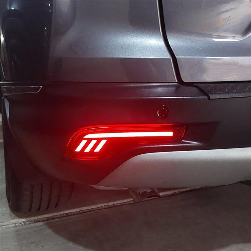 LED Rear Bumper Reflector Lights Accessories For Honda CRV CR-V 2017- Turn Signal Brake Tail Light Replacement