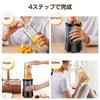 MOOKA LIFE Small Recipes Included 2 Bottles 550ml Smoothie Can Crush 450W High Power Coffee Nutrition Overheating Perfect for Mixer, [20 & + 300ml]