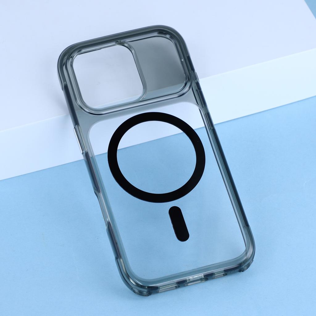 For iPhone 16 Pro Case Compatible with MagSafe TPU Acrylic Shockproof Clear Phone Cover