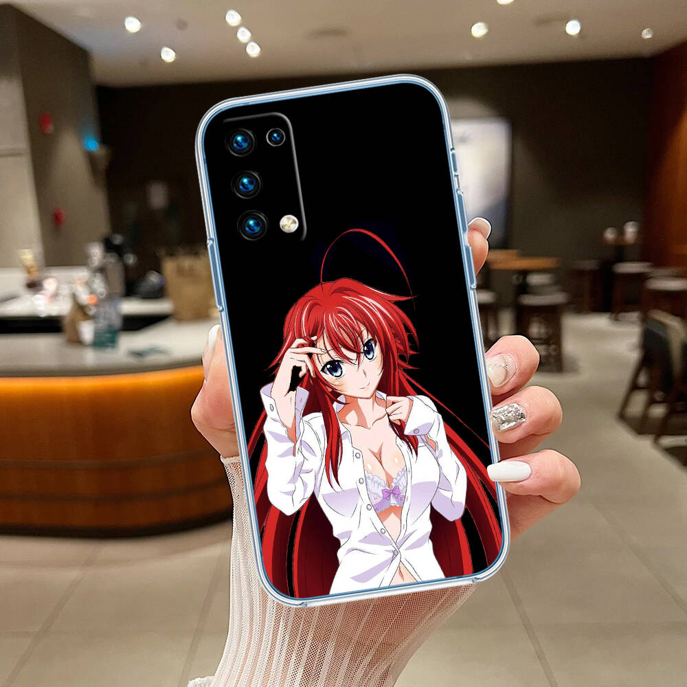 Rias Gremory Case for Motorola G10 G20 G04 E30 E40 E22 E20 E13 E15 G22 G23 G05 G75 G35 G55 E22S E7 G6 G7 G8 G9 Plus Power Play