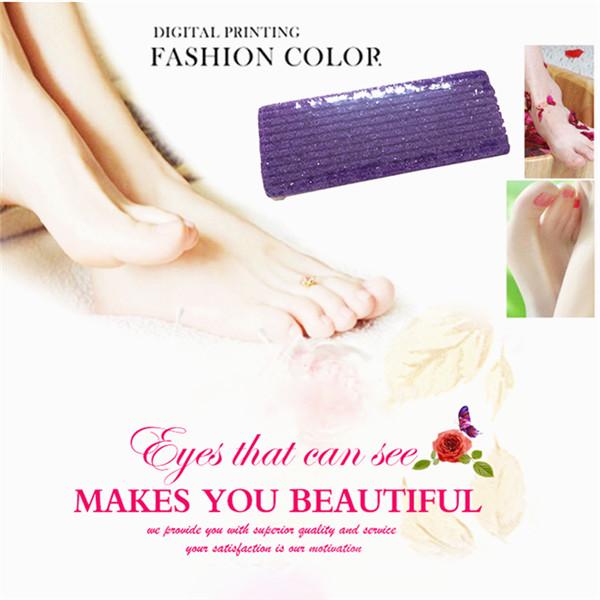 1PC Foot Pumice Sponge Stone Callus Exfoliate Hard Skin Remove Pedicure Scrubber