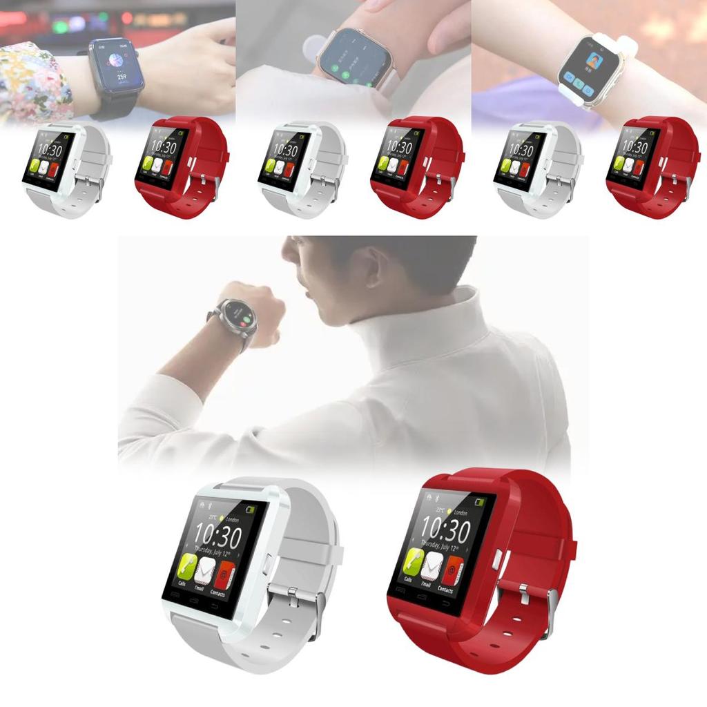 For U8 Smartwatch With Touch Control And Step Counter For Adults Fitness