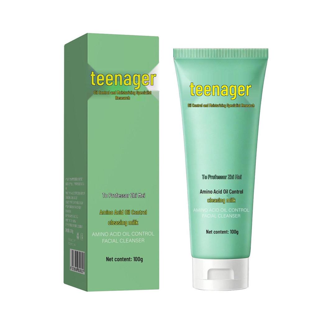 ZhiMei Amino Acid Oil Control Gentle Foaming Cleanser for Moisturizing & Deep Cleansing Face Wash