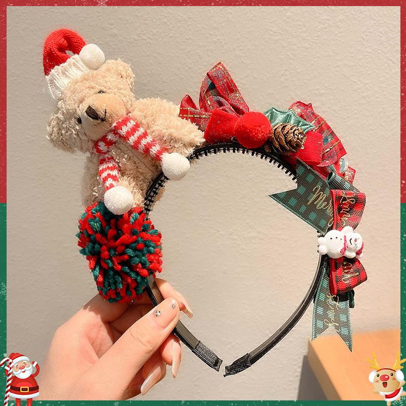 Festliche 2025 Geweih Haarspangen - Niedlicher Rentier Kopfschmuck & Haarnadeln für Weihnachten