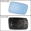 Side Heated Rearview Mirror Glass Blue Wide Angle for BMW E46 E65 E66 E67 325Ci 330Ci 745i 750i 760i 51167028427 51167028428