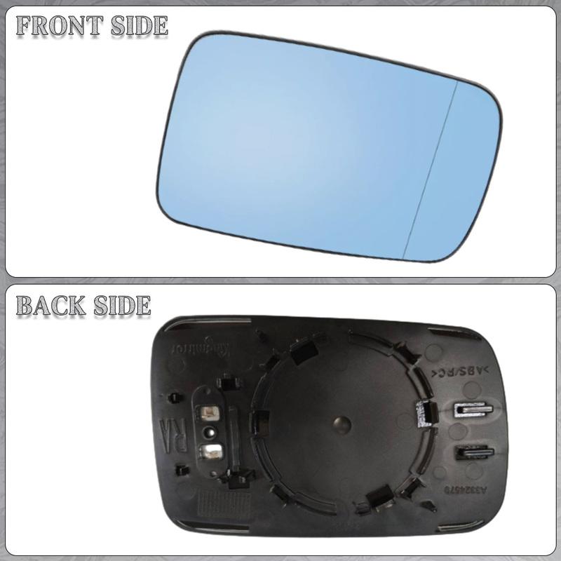 Side Heated Rearview Mirror Glass Blue Wide Angle for BMW E46 E65 E66 E67 325Ci 330Ci 745i 750i 760i 51167028427 51167028428