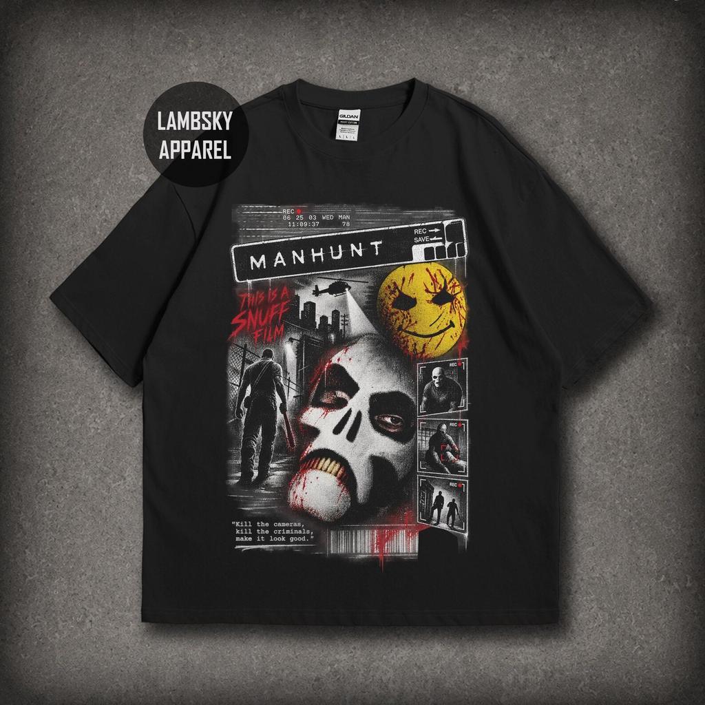 Manhunt Shirt, Retro Gaming Grunge Tee, Vintage Horror Survival Shirt, Gift