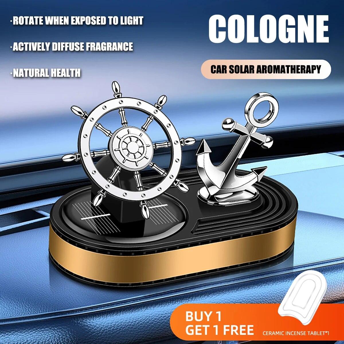 

1 шт. Автомобильная солнечная ароматерапия в форме якоря для автомобиля, украшения для автомобиля, ароматерапия, аксессуары для украшения автомобиля золотой