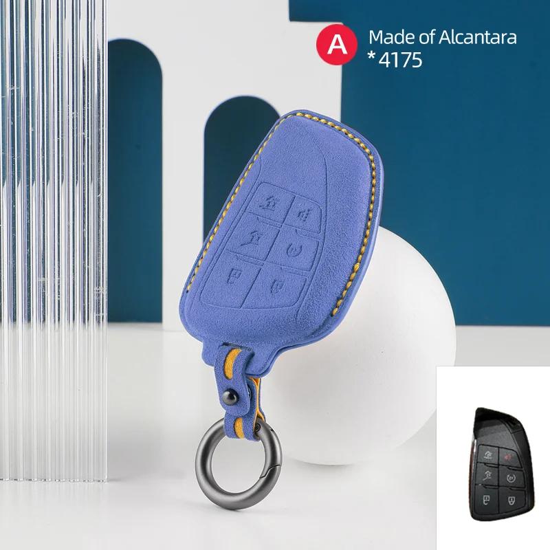 Interior Mouldings 6 Button Car Key Case Cover Shell For Chevrolet Tahoe Suburban GMC Yukon Buick ENVISION S Plus Avenir 2020 20