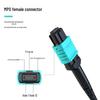DASUNLIGHT MPO-MPO 12-Core OM3 Multimode Fiber Optic Patch Cable