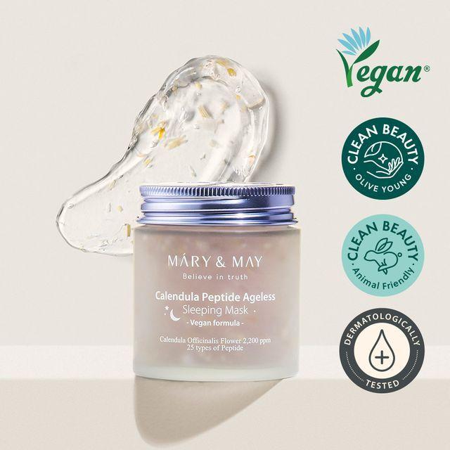 

Mary&May - Calendula Peptide Ageless Sleeping Mask