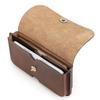 Black Angel Italian Leather Waist Pack for 6.9-inch Phones