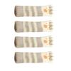 4Pcs Cat Paw Chair Leg Cover Knitting Furniture Feet Cover Floor Protectors Non-Slip No Scratch Noise Reduction Hardwood Floors Furniture Booties