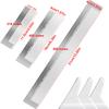 3Pcs Diamond Art Ruler 400 800 1020/216 400 800 Blank Grids Diamond Mesh Round Dot Drill Alignment Art Tool Drawing Tools