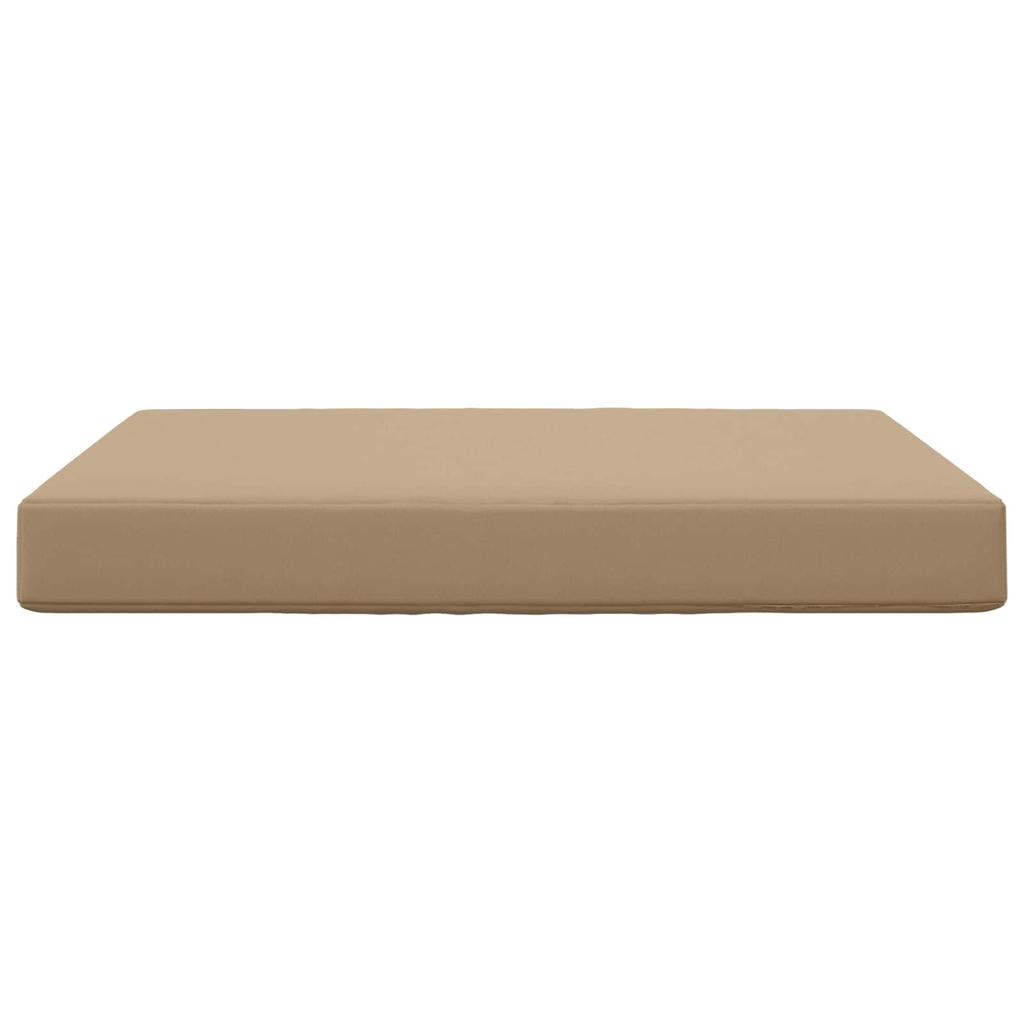 Outdoor Sofa Cushion Taupe 80 x 80 x 8 cm Polyester