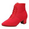 High Top Tanzschuhe Damen Latin Salsa Jazz Tanzstiefel Damen High Heels 3cm 5cm Outdoor Erwachsene Frau Ballroom Dance Sneakers