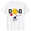 Astronaut Birthday T-shirts Family Astronaut Clothing Rocket Tshirts Short Sleeve Birthday Space Boys T-shirts Clothing