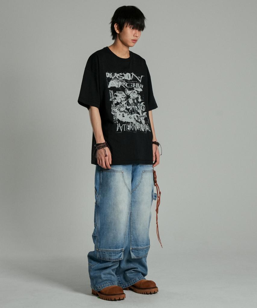 IDWS Mirage Index T-Shirt Black