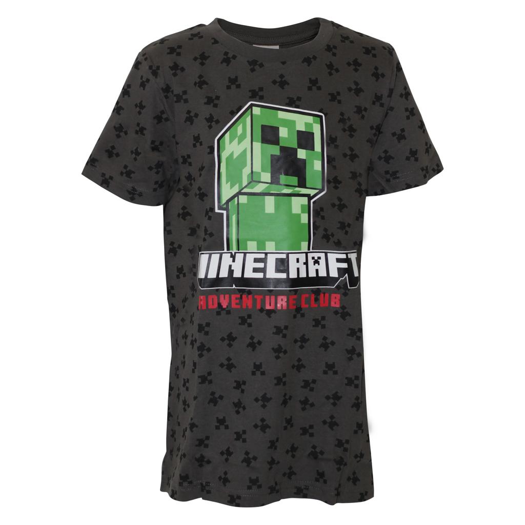 Minecraft Childrens/Kids Creeper All-Over Print T-Shirt