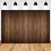 Wood Backdrop for Food Baby Portrait Photography Backdrops White Brown Wooden Board Plank Background for Party Decor Custom
