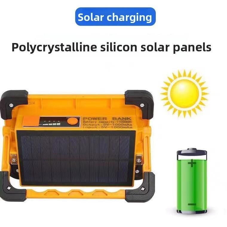 Outdoor Solar Led Lantern With Bluetooth And High Brightness For Camping And Emergency Power