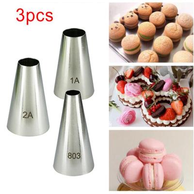 Beccucci Tondi per Glassa e Panna Fai da Te per Scrittura e Decorazione Torte, Pasticceria, Macarons
