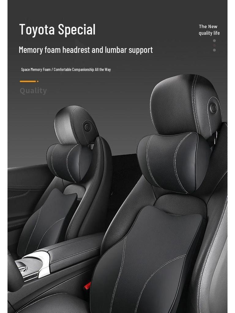 Poduszka ochronna na szyję do zagłówków Toyota RAV4, Levin, Highlander, Corolla i Camry