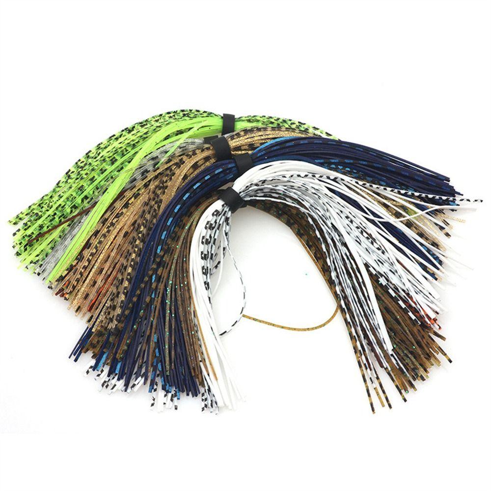Fly Tying Material Buzzbaits Spinner Mixed Color Jig Squid Skirt  Spinner Baits