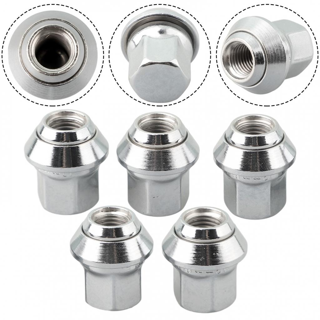 For Ford Focus Chrome Wheel Nuts Metal Plug-and-play