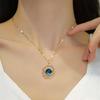 Delicate and Beautiful Starry Pendant Necklace With Micro-Inlaid Zirconium Luxury Pendants