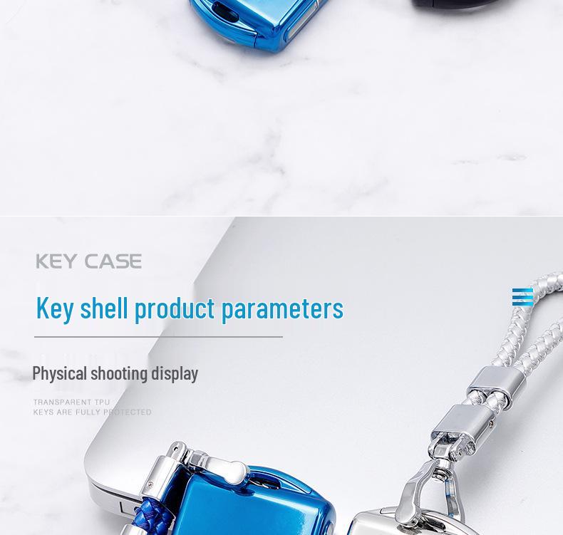 Volvo Key Fob Cover for S90, V90, XC90, XC60, XC40, S60 - Unisex Car Key Shell