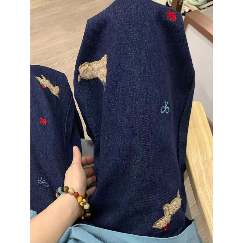 

Women s Retro High-Waist Wide-Leg Jeans - Autumn/Spring 2024 Collection M