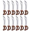12 Piezas Espadas Piratas Inflables Juguete de Halloween Espada Fiesta Cumpleaños Cuchillo Inflado Para Piscina Cosplay Accesorios de Escenario